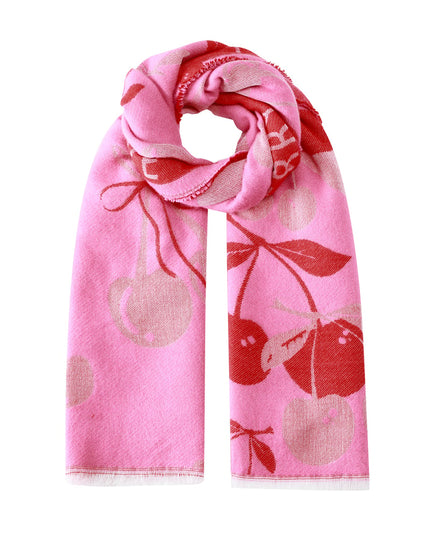 Winter scarves cherry Casual Acrylic Daily Accessories
