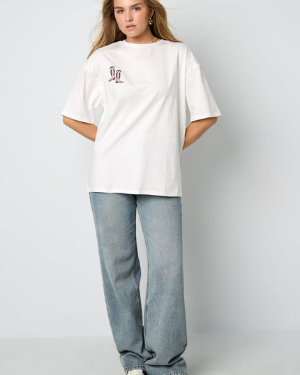 T-shirt Cowboy Boots