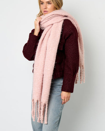 Wintersjaals Effen Kleur Casual Polyester Dagelijks