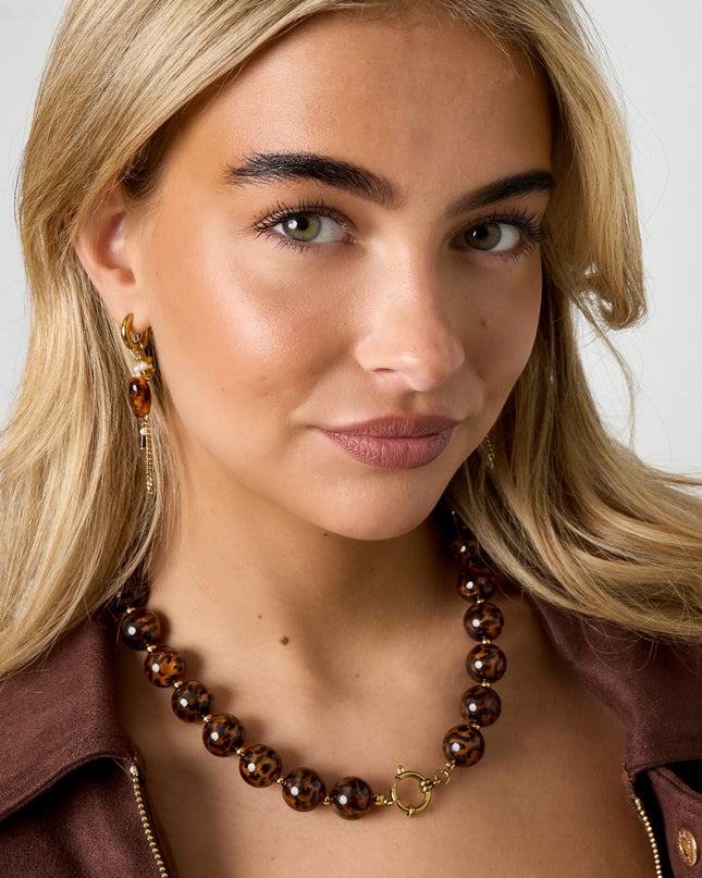 Acryl kralenkettingen Kralen Retro Daily Classic-serie Damessieraden - 16 mm