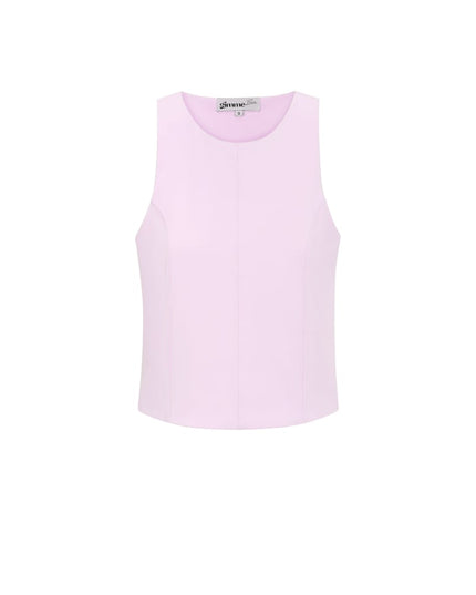 Sporty sleeveless top basic