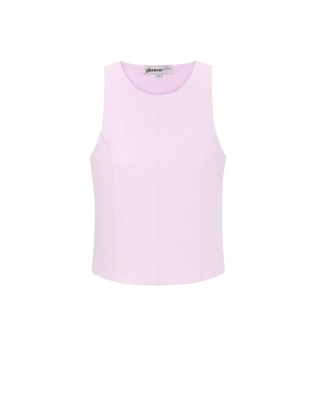Sporty sleeveless top basic