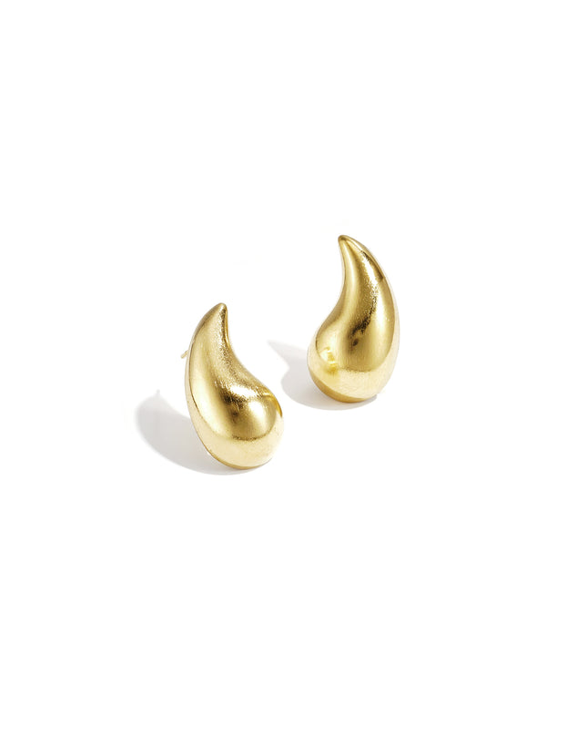 Statement oorbellen druppel