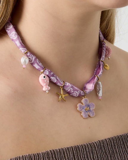 Polyester hanger kettingen Bloemen Casual Dagelijks Eenvoudig Serie Dames sieraden