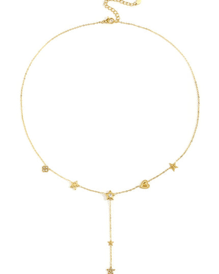 Roestvrijstalen hangerkettingen Star Casual Daily Simple Series Damessieraden