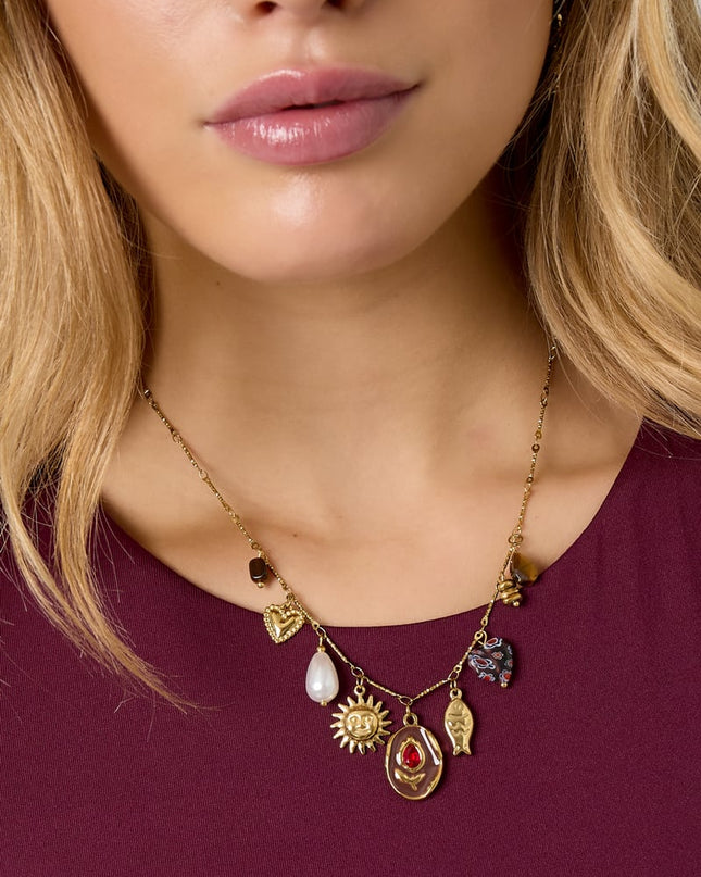 Stainless Steel Pendant necklaces Flower Casual Daily Luxurious Series Women's jewelry