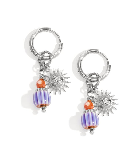 Sun Happy Charm oorbellen