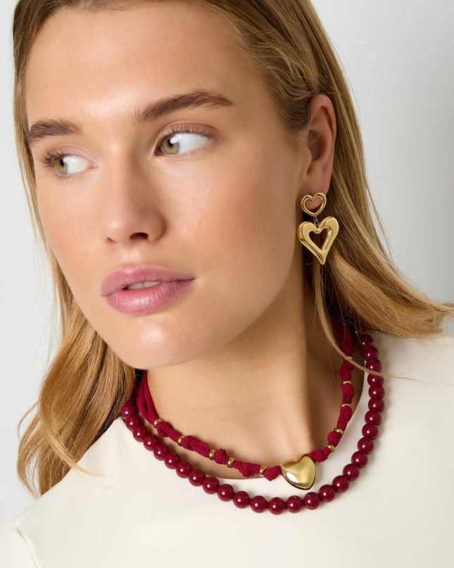 Pendant necklaces Heart Casual Daily Simple Series Women's jewelry