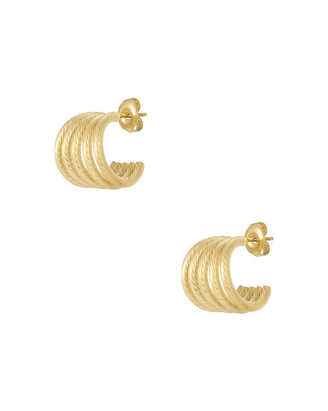 Oorbellen van roestvrij staal, geometrisch, casual, dagelijks, eenvoudig, serie, damessieraden