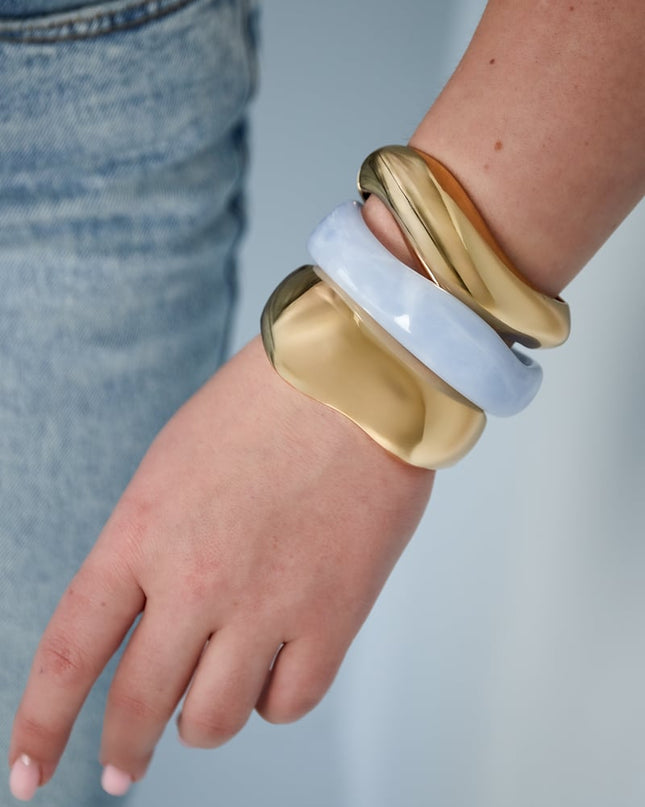 Zachte schelp armband