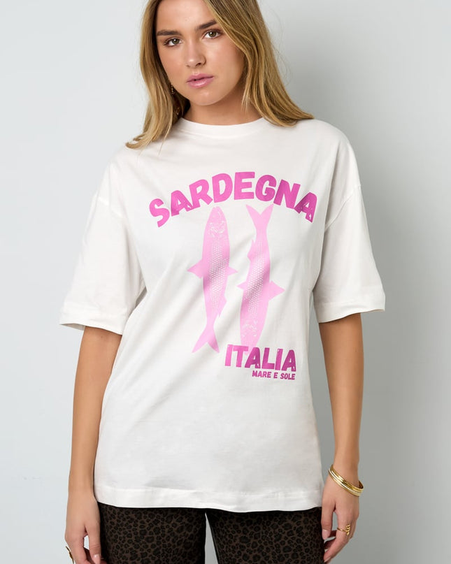 Sardegna Italia oversized tee