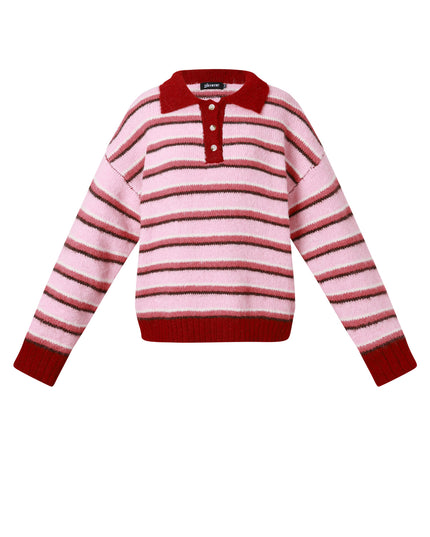 Polyestervezel (polyester) Gebreide truien Strepen Casual Herfst/Winterkleding