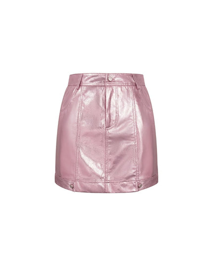 Pink Love Mini Skirt - Pink