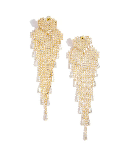 Koperen oorbellen met hartjes, casual, dagelijks, eenvoudig, serie, damessieraden