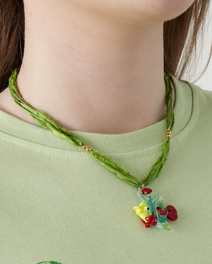 Glazuurhanger kettingen Dierenvakantie Vakantie/Strand