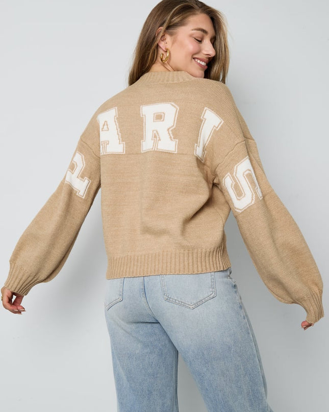 Paris sweater