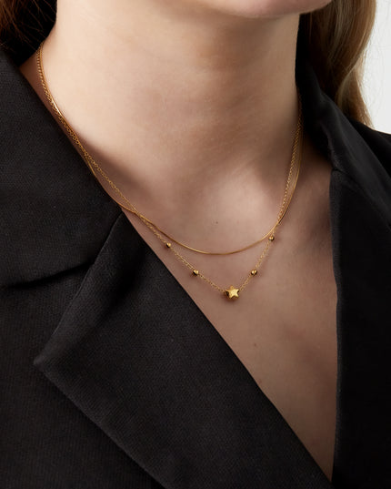 Dubbellaagse sterrenketting