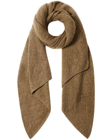 Zachte wintersjaal koraal Polyester