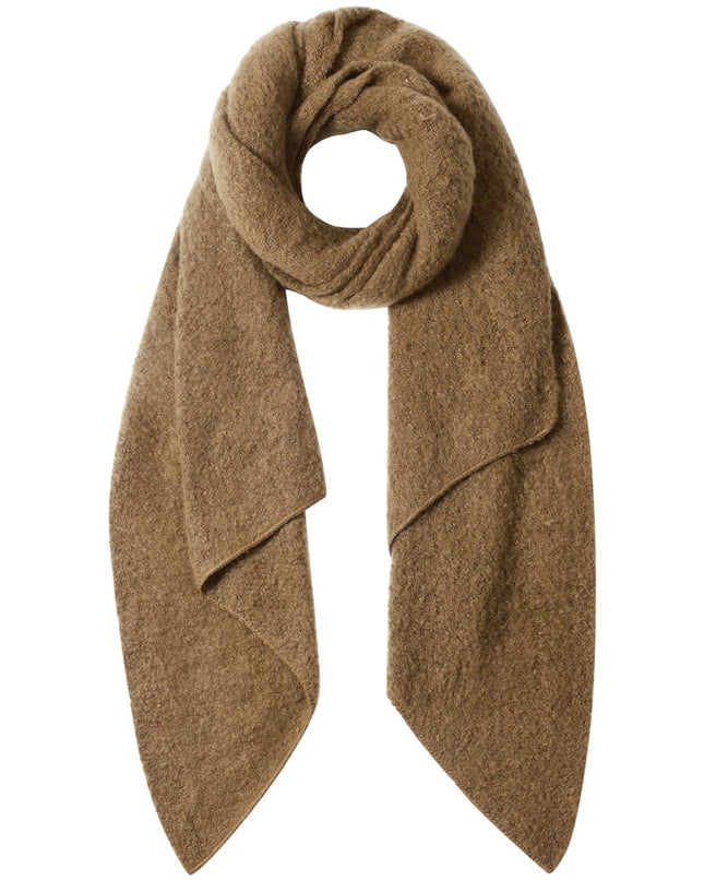 Zachte wintersjaal koraal Polyester