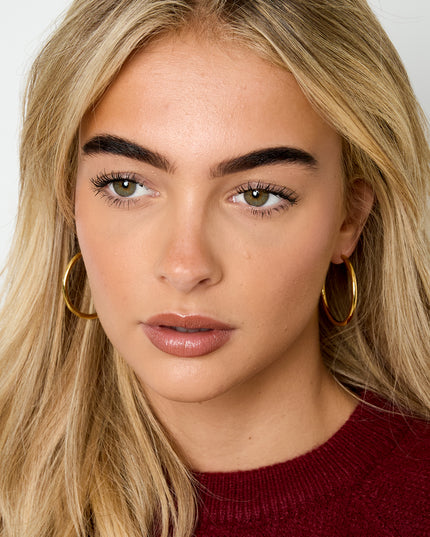 Basic Babe Hoops oorbellen