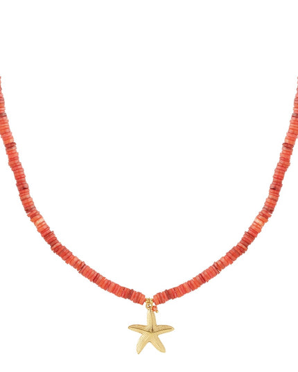 Grote zeester ketting