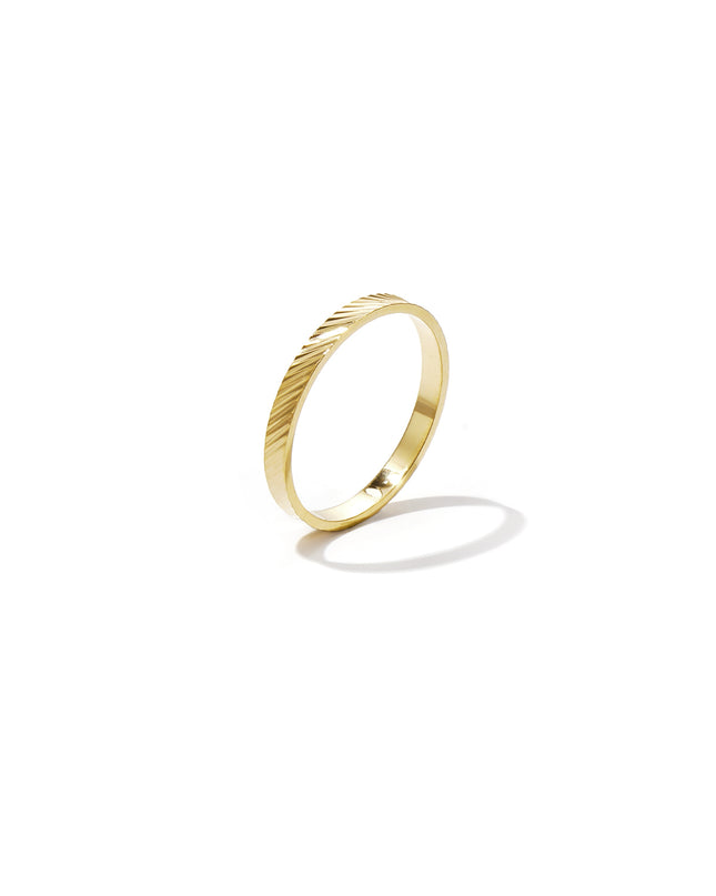 Statement ring met bolletjes