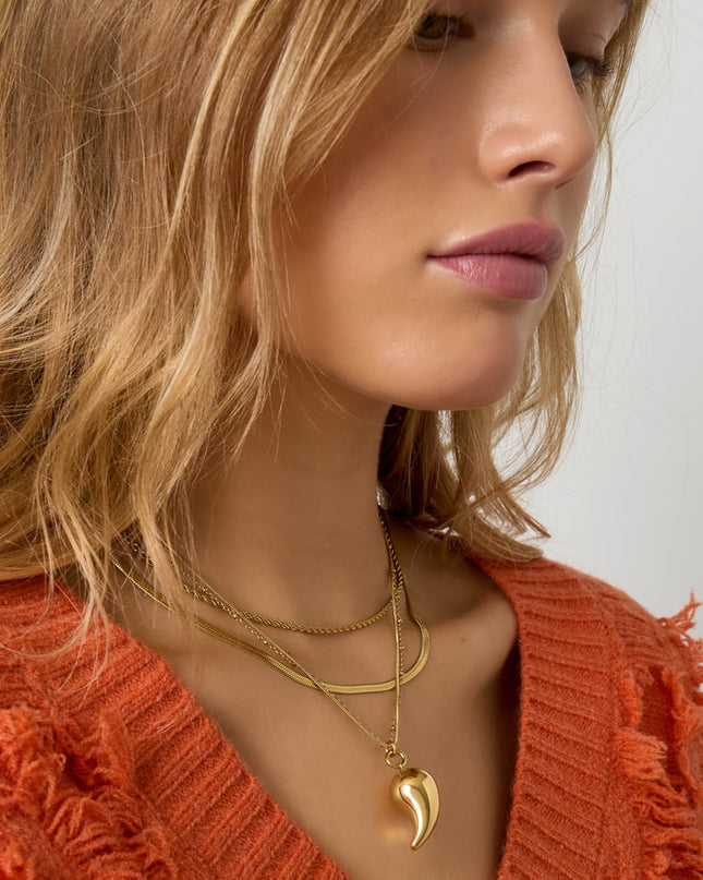 Pendant necklaces Droplet Casual Daily Simple Series Women's jewelry