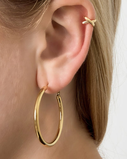 Koperen oormanchetten Geometrisch Dagelijks Dagelijks