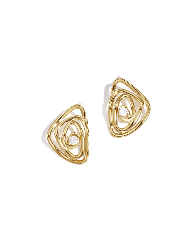 Oorbellen hypnose met steentje