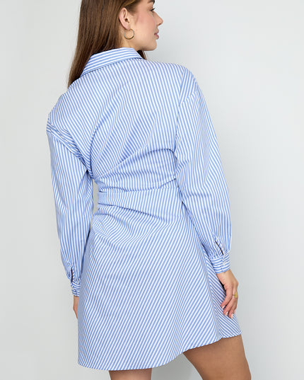 Blousejurk met knoop