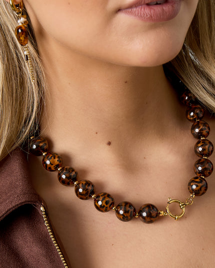 Acryl kralenkettingen Kralen Retro Daily Classic-serie Damessieraden - 16 mm