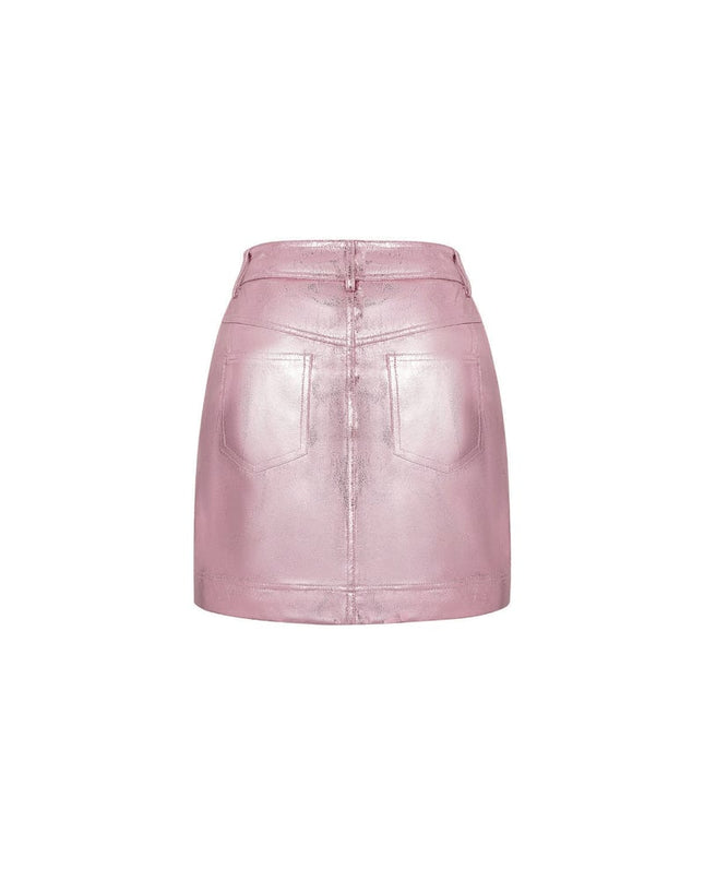 Pink Love Mini Skirt - Pink