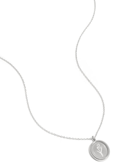 Tulpbloesem roestvrijstalen ketting