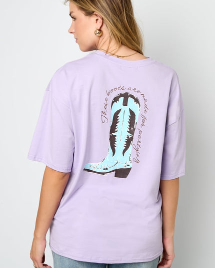 T-shirt Cowboy Boots