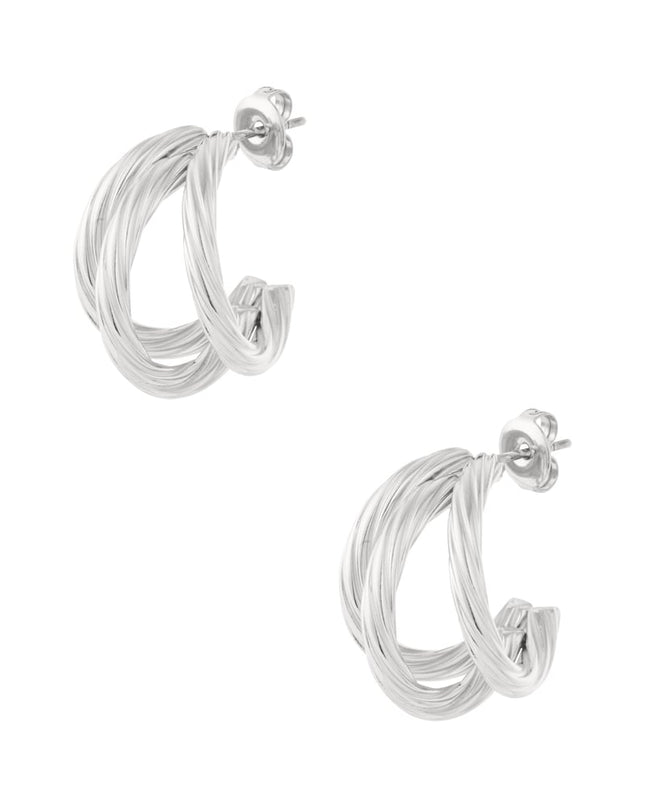 Oorbellen van roestvrij staal met geometrische vormen, dagelijks dagelijks