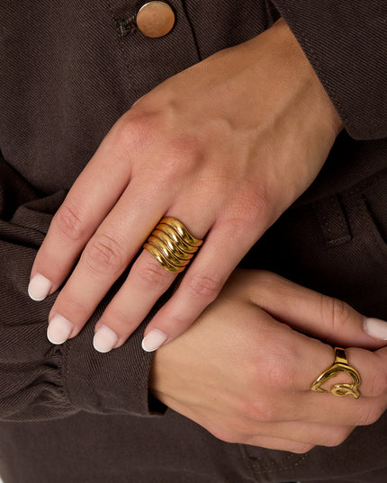 Ring meerdere lagen bi-color