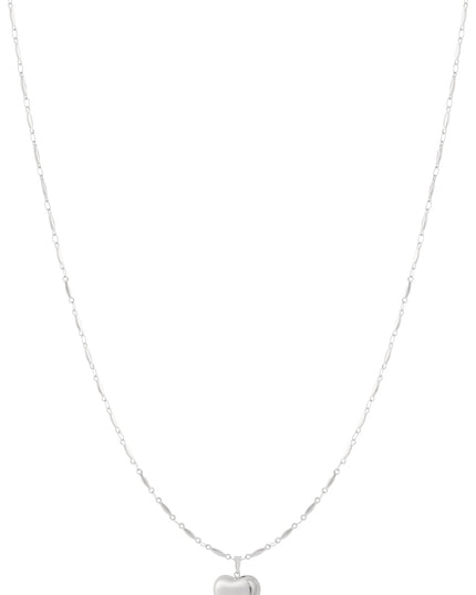 Roestvrijstalen hangerkettingen Hart Casual Dagelijks