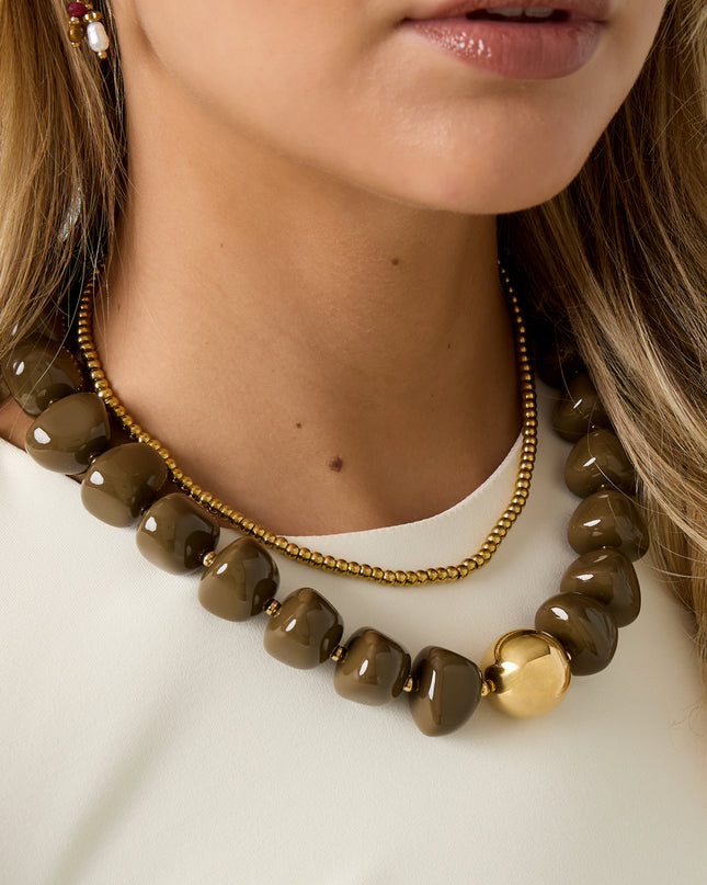 Acryl kralenkettingen Kralen Retro Daily Classic-serie Damessieraden