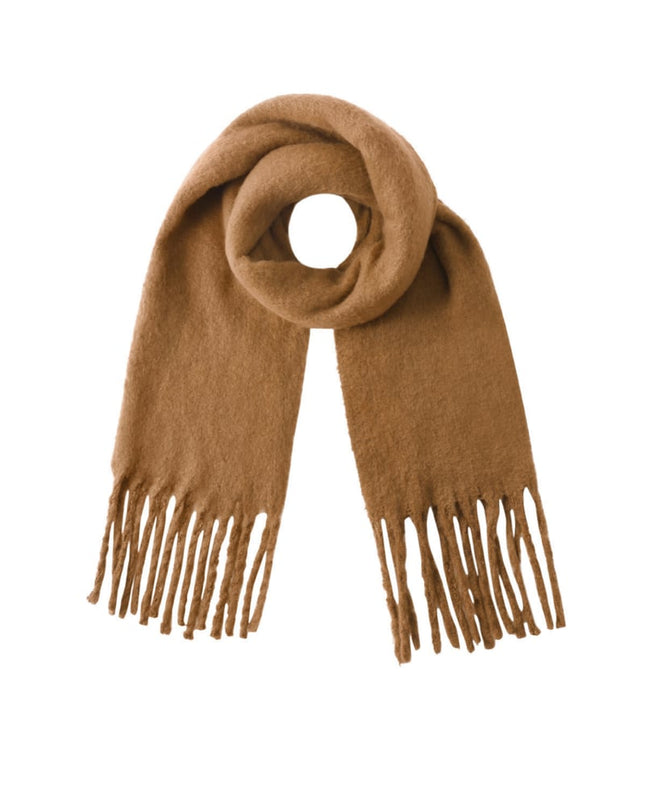 Colorful winter scarf