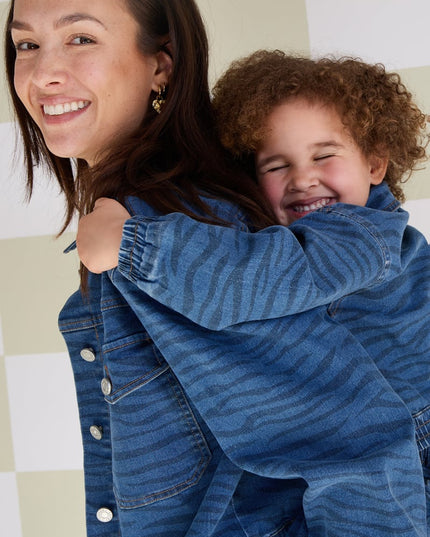 Twinning zebra style jas