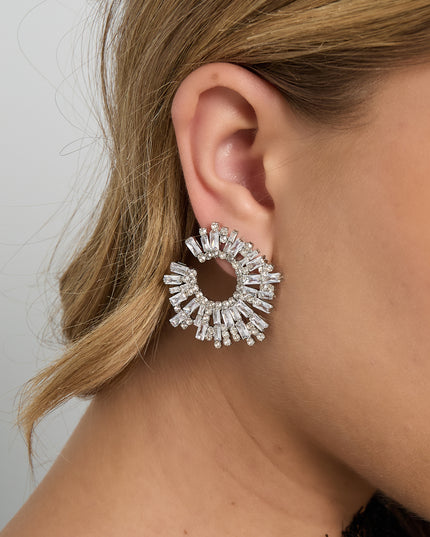 Koperen oorbellen Geometrisch Elegant Kerst Luxe Serie Dames sieraden