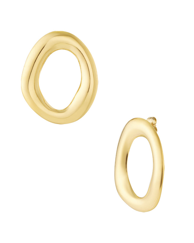 Ovale oorbellen van Oasis