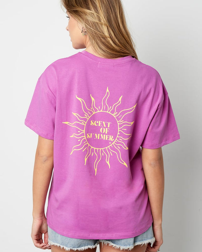 T-shirt scent of summer