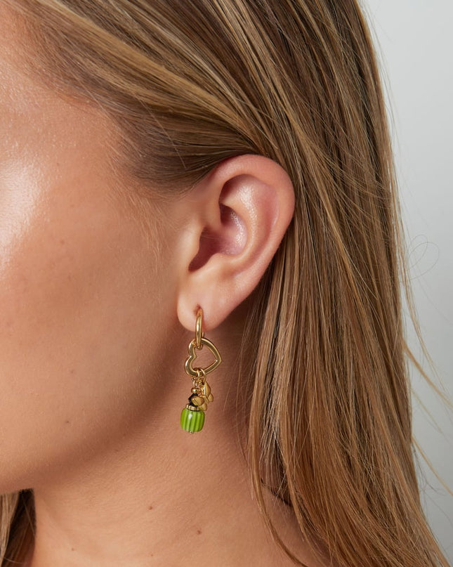 Butterfly Happy Charm oorbellen