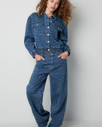 Twinning zebra style jas