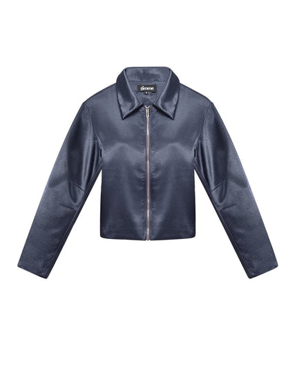 Satin Look Jacket