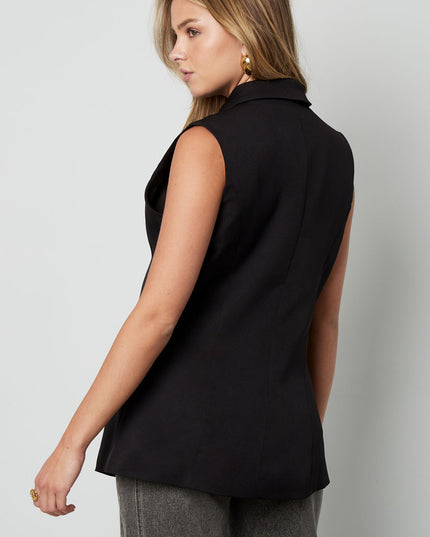The Sleeveless Blazer