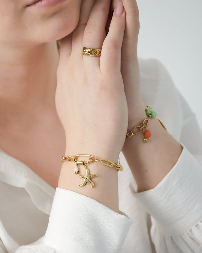 starfish in the sea armband