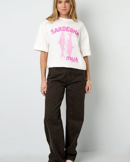 Sardegna Italia oversized tee