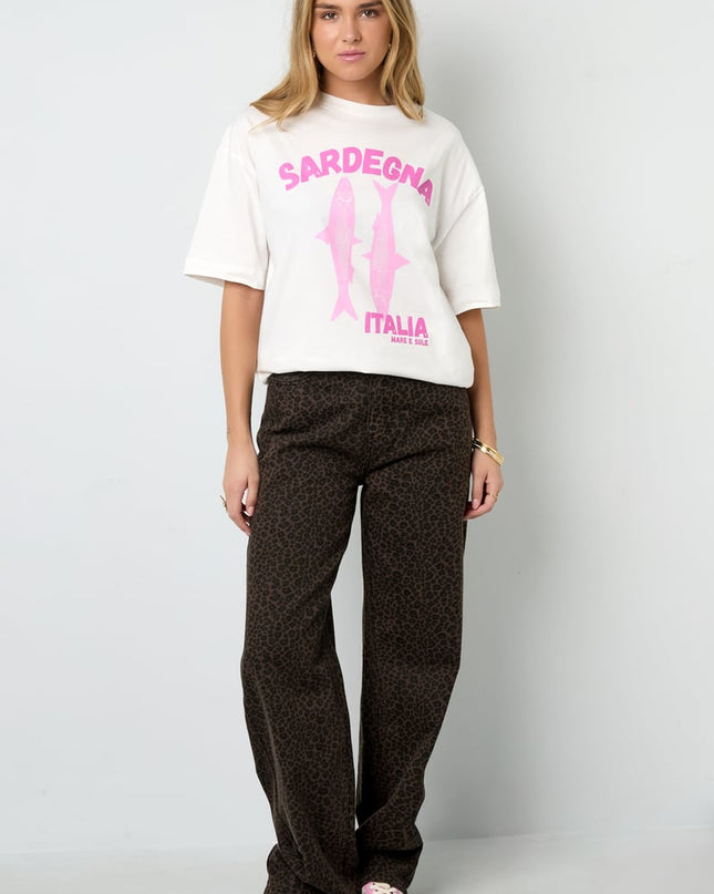 Sardegna Italia oversized tee